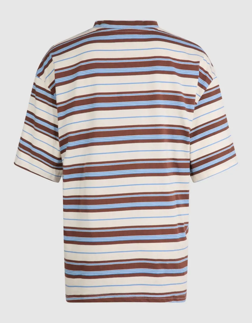 Scarf Striped T-shirt Gebroken Wit