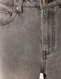 Sculpted Barrel Fit Jeans Grijs