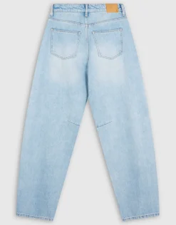 Sculpted Barrel Fit Jeans Lichtblauw