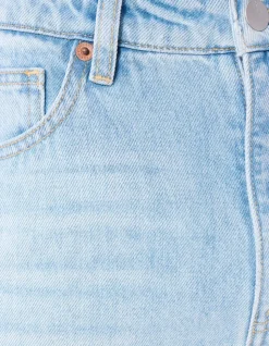Sculpted Barrel Fit Jeans Lichtblauw