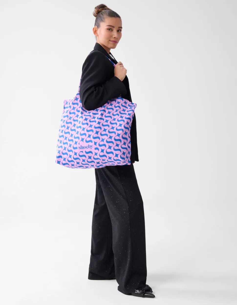 Shoeby Logo Shopper Paars