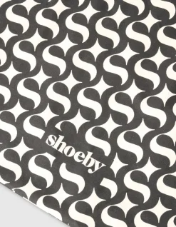 Shoeby Logo Shopper Zwart