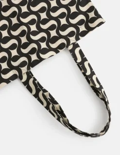 Shoeby Logo Shopper Zwart