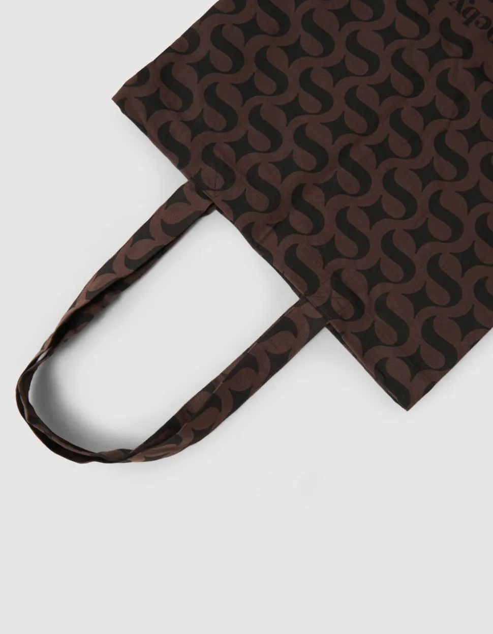 Shoeby Logo Shopper Zwart/Bruin