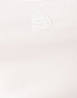 Shoeby Logo Tanktop Wit