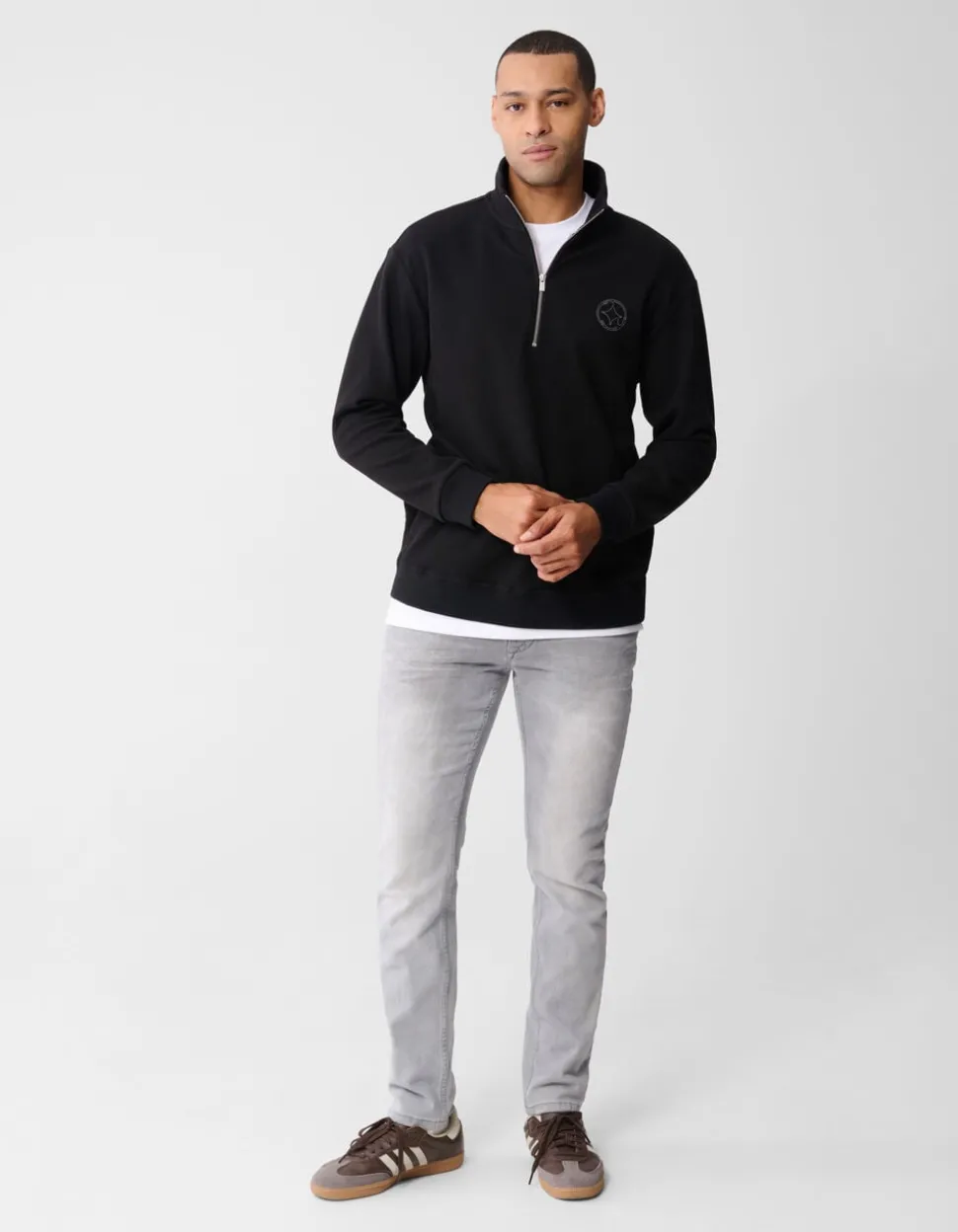 Slim Fit Jeans Lichtgrijs L32