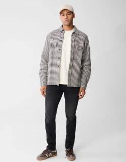 Slim Fit Jeans Washed Black L32