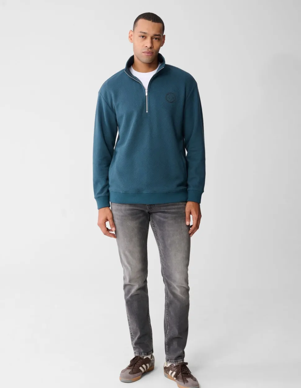 Slim Fit Jog Jeans Grijs L32