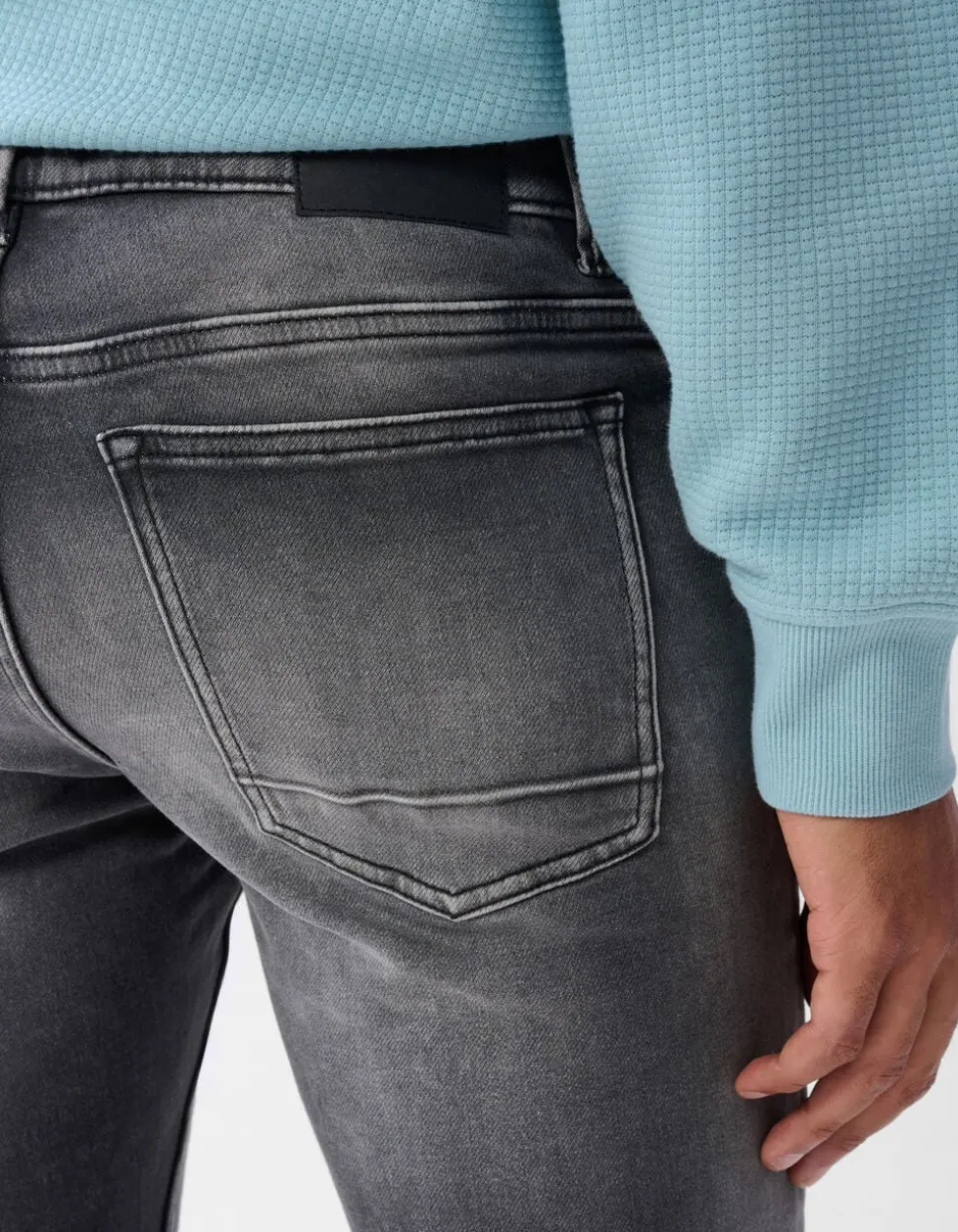 Slim Fit Jog Jeans Grijs L34