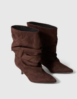 Slouchy Laarzen Bruin
