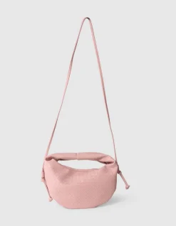 Small Braided Tas Lichtroze