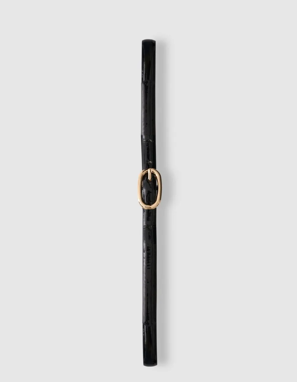 Smalle Riem Zwart/Goud