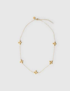 Small Flower Ketting Goud