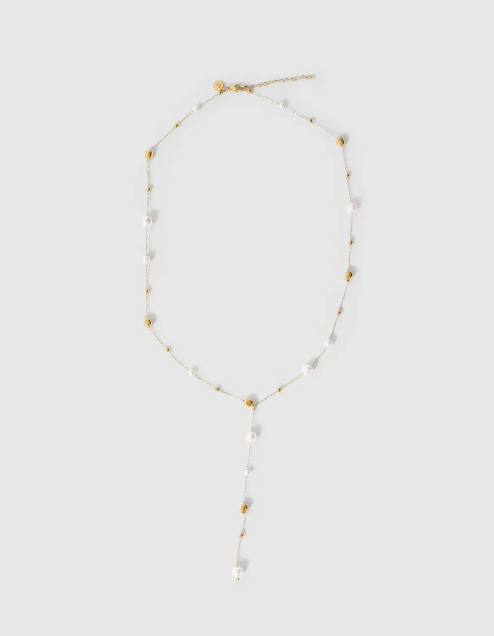 Small Pearl Ketting Goud