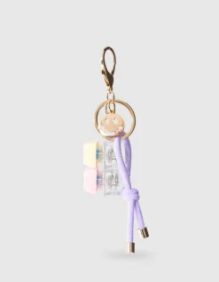 Smile Click Sleutelhanger Paars
