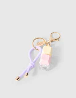 Smile Click Sleutelhanger Paars