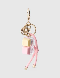Smile Click Sleutelhanger Roze