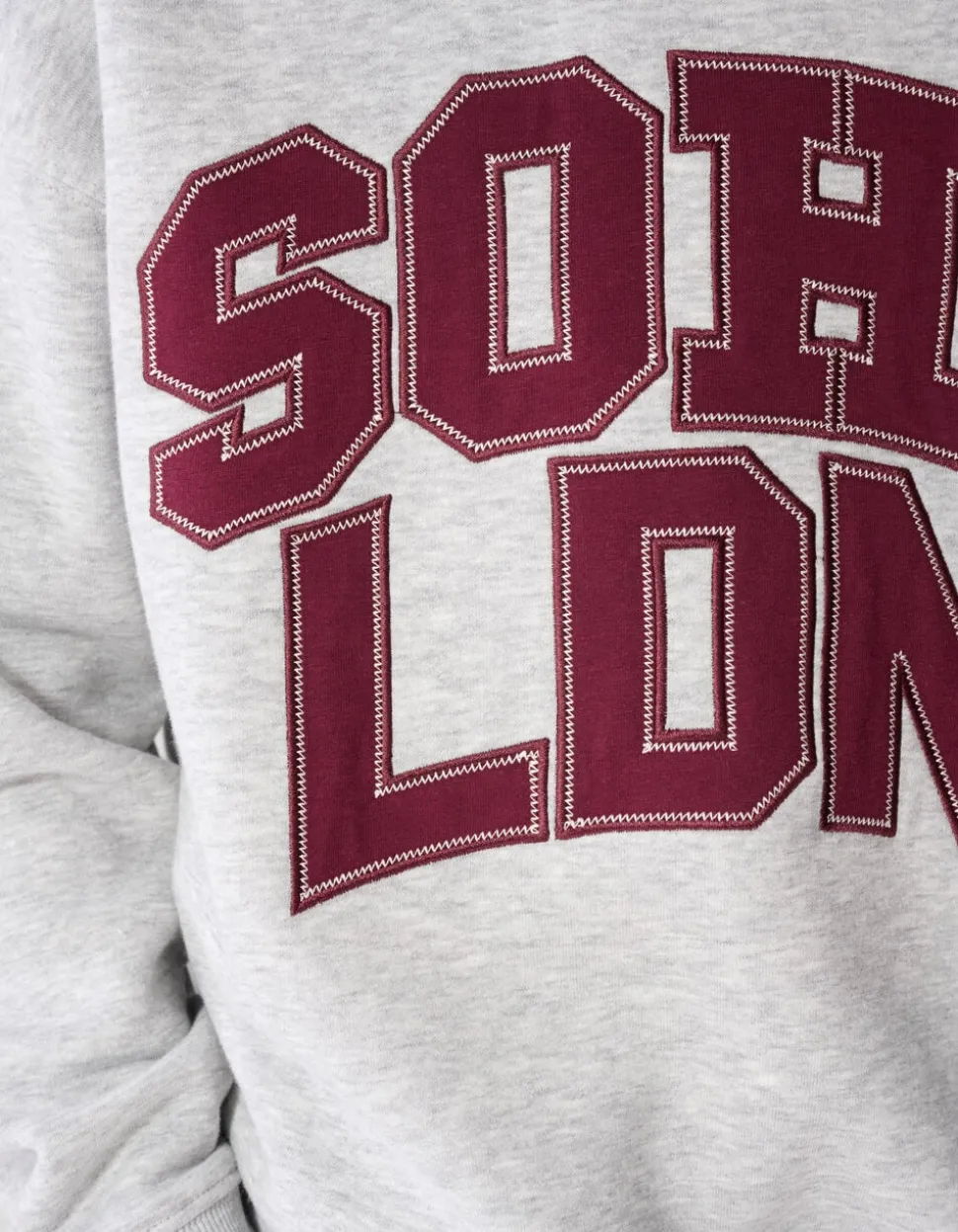 Soho Londen Sweater Lichtgrijs
