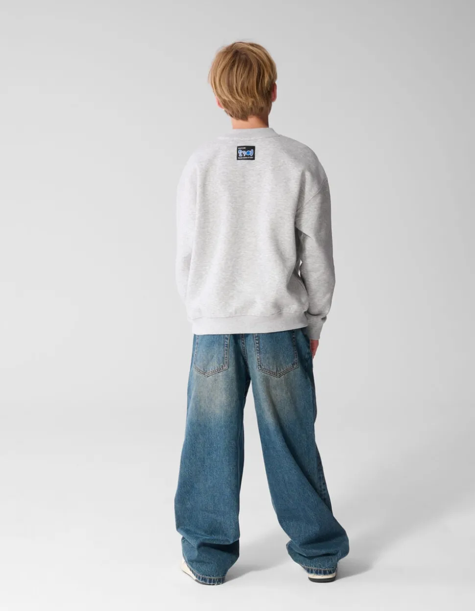 Soho Londen Sweater Lichtgrijs
