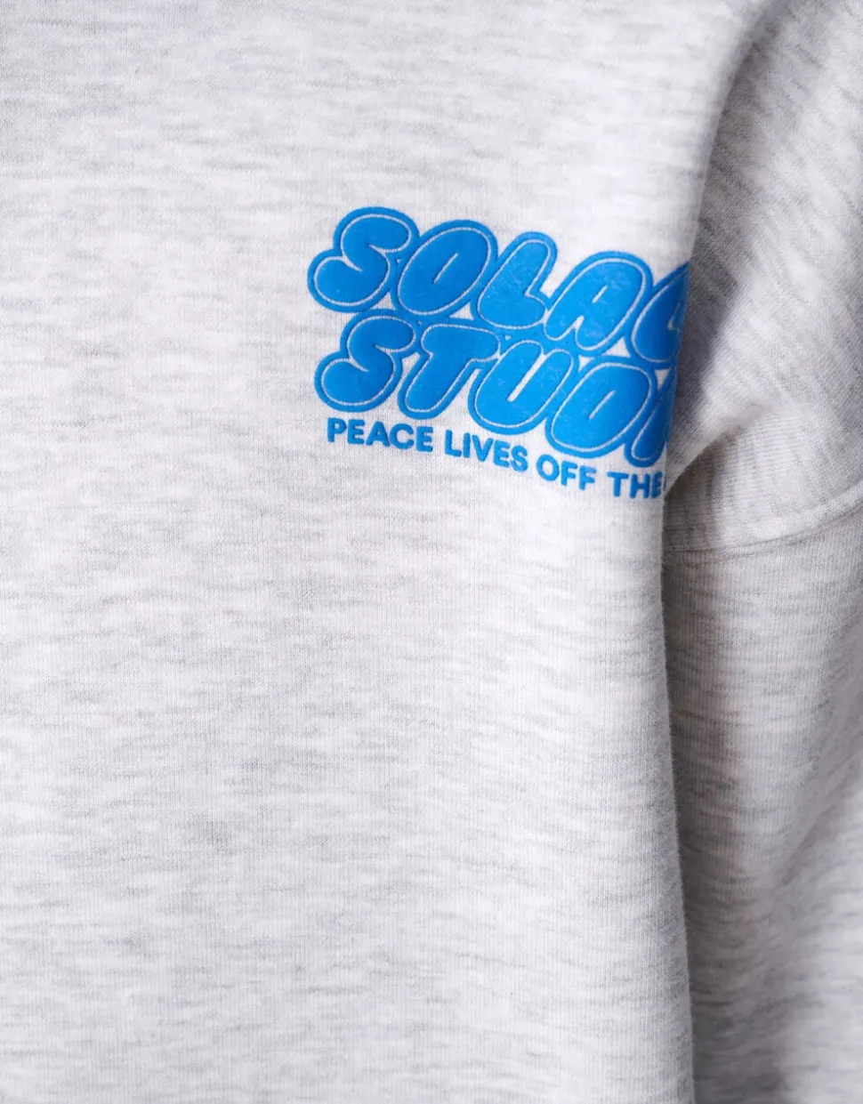 Solace Artwork Hoodie Grijs