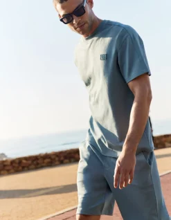Spark Label T-shirt Blauw