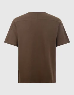Spark Label T-shirt Donkerbruin