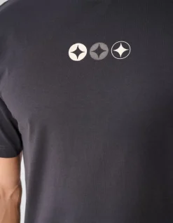 Spark Logo Artwork T-shirt Donkergrijs