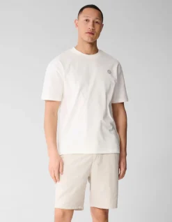 Spark T-shirt Gebroken Wit