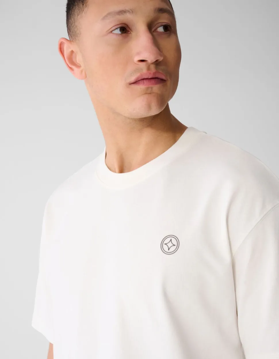 Spark T-shirt Gebroken Wit