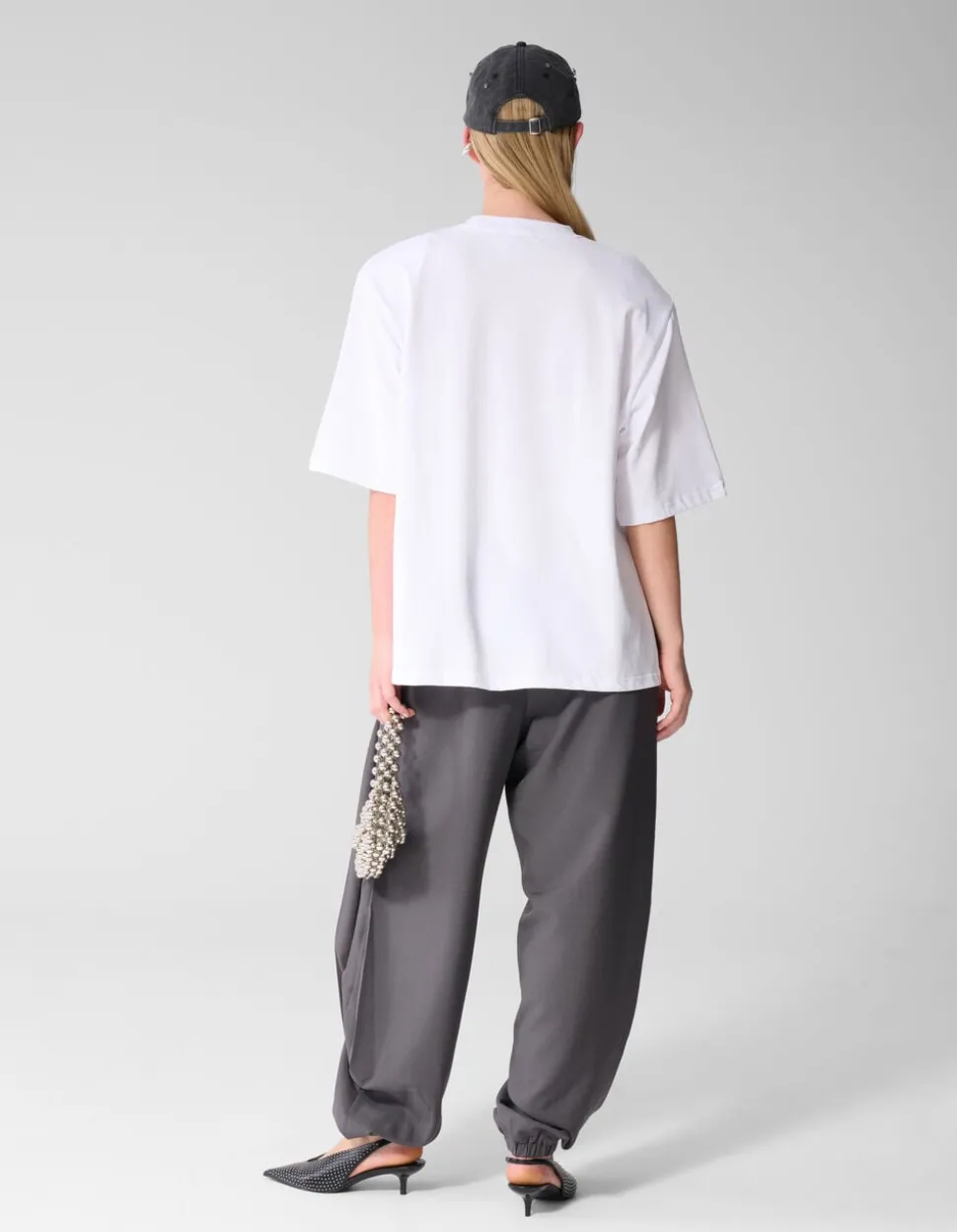 Split T-shirt Wit