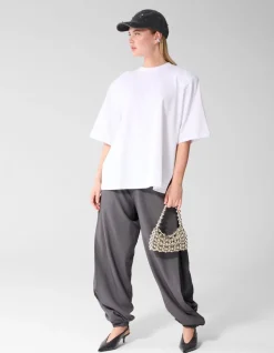 Split T-shirt Wit