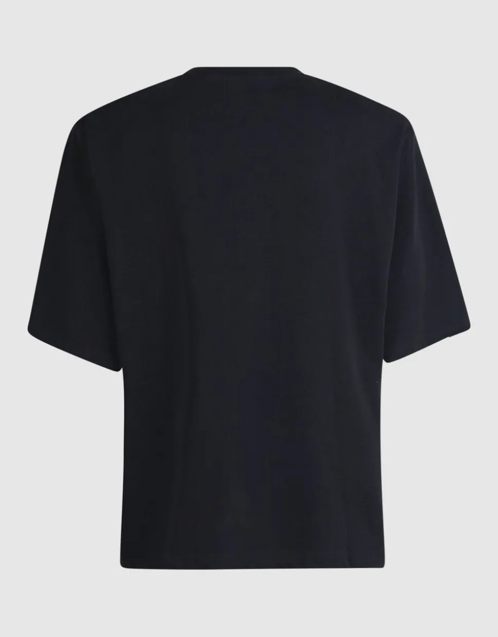 Split T-shirt Zwart