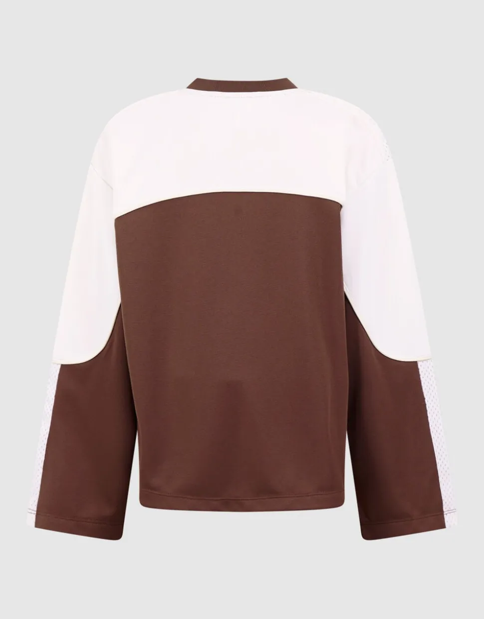 Sporty Longsleeve Top Bruin