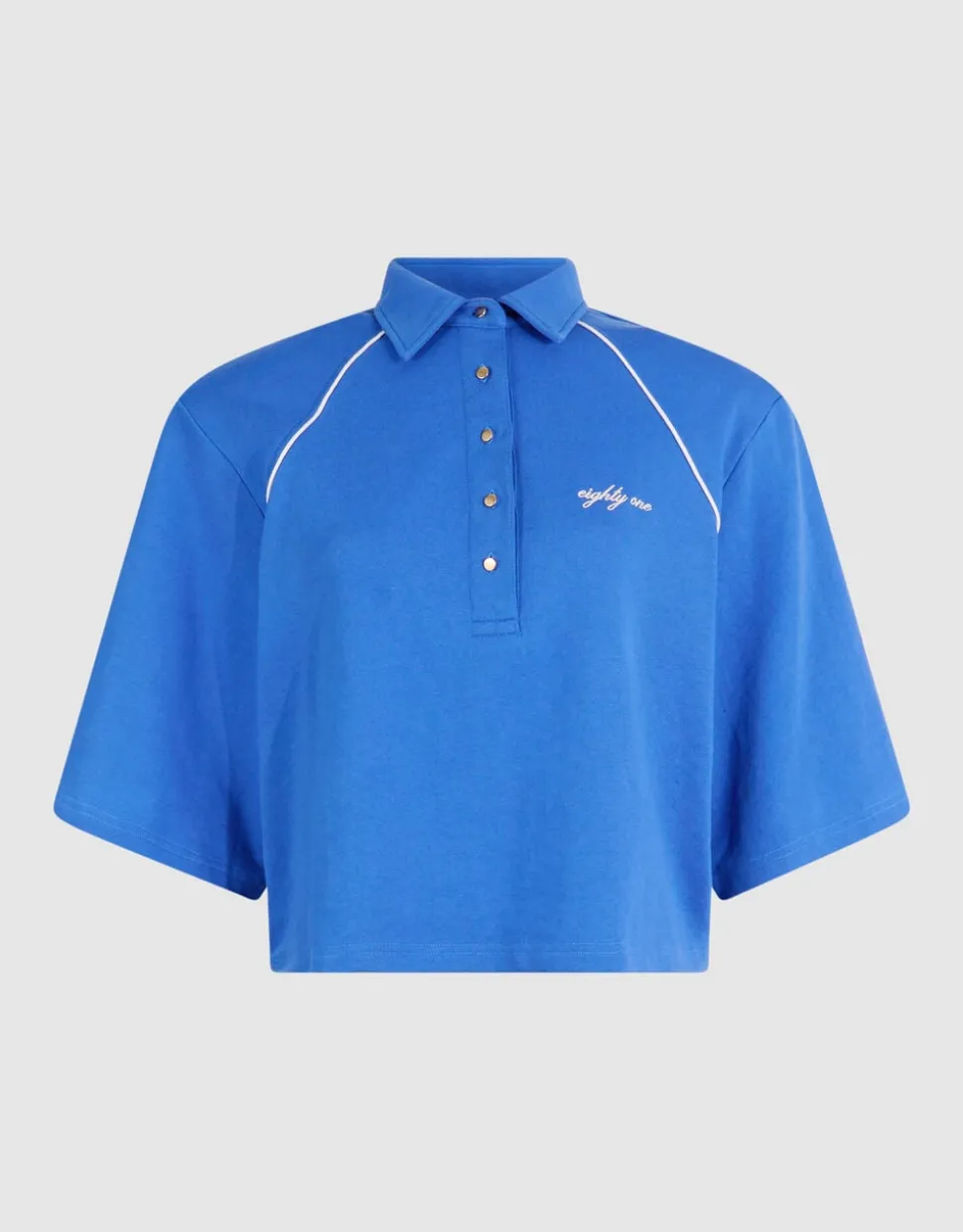 Sporty Polo Blauw