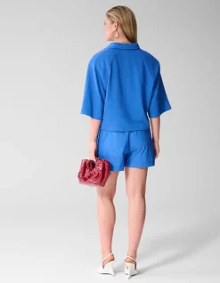 Sporty Polo Blauw