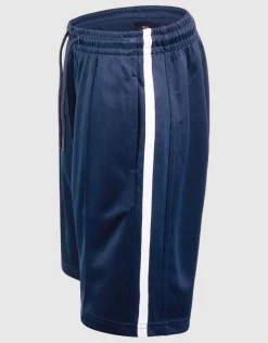 Sporty Stripe Short Donkerblauw