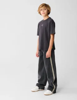 Sporty Ultra Baggy Fit Jeans Donkergrijs