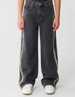 Sporty Ultra Baggy Fit Jeans Donkergrijs