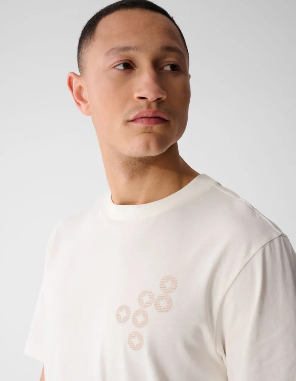 Spread Logo T-shirt Gebroken Wit