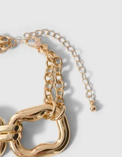 Square Armband Goud
