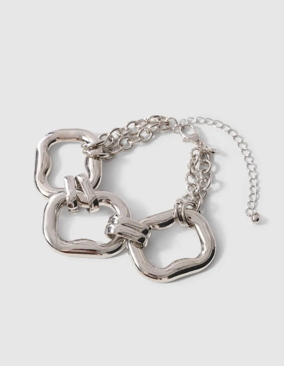 Square Armband Zilver