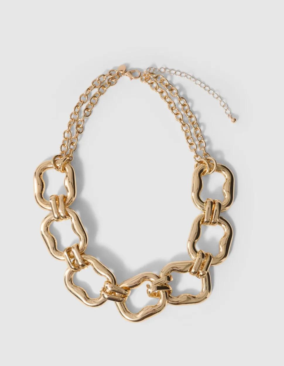 Square Ketting Goud