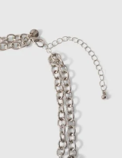Square Ketting Zilver