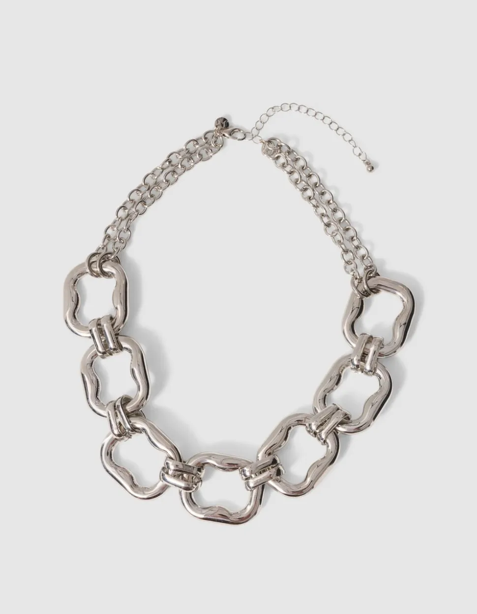 Square Ketting Zilver