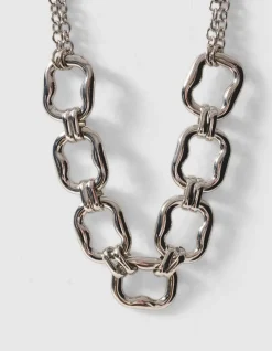 Square Ketting Zilver