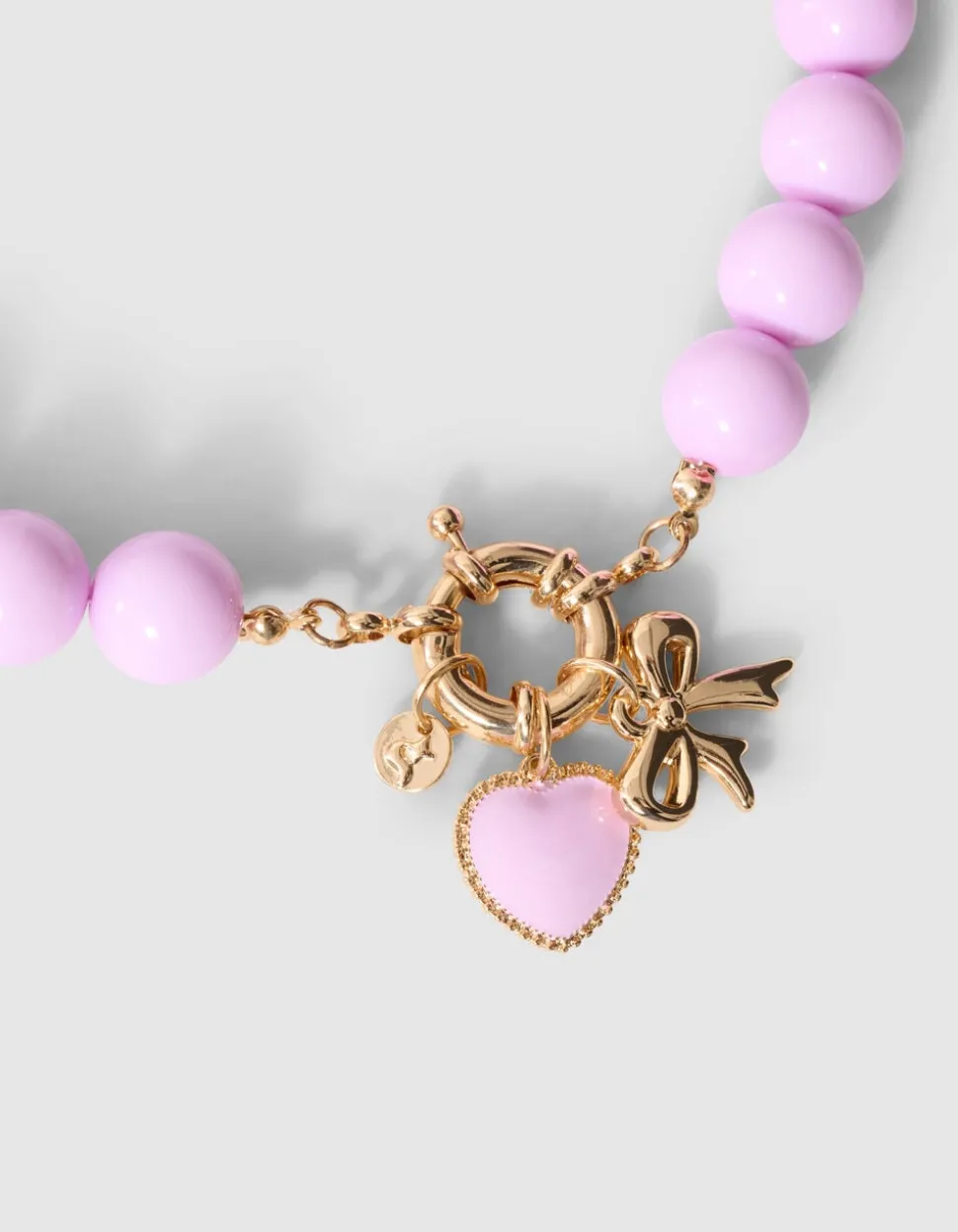 Statement Strik Ketting Paars