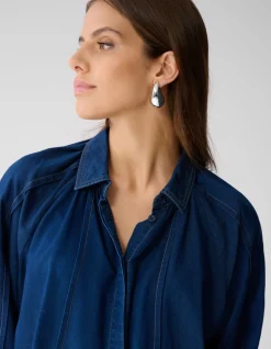 Stitch Blouse Blauw By Mieke