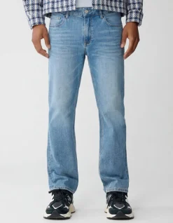 Straight Fit Jeans Blauw L34