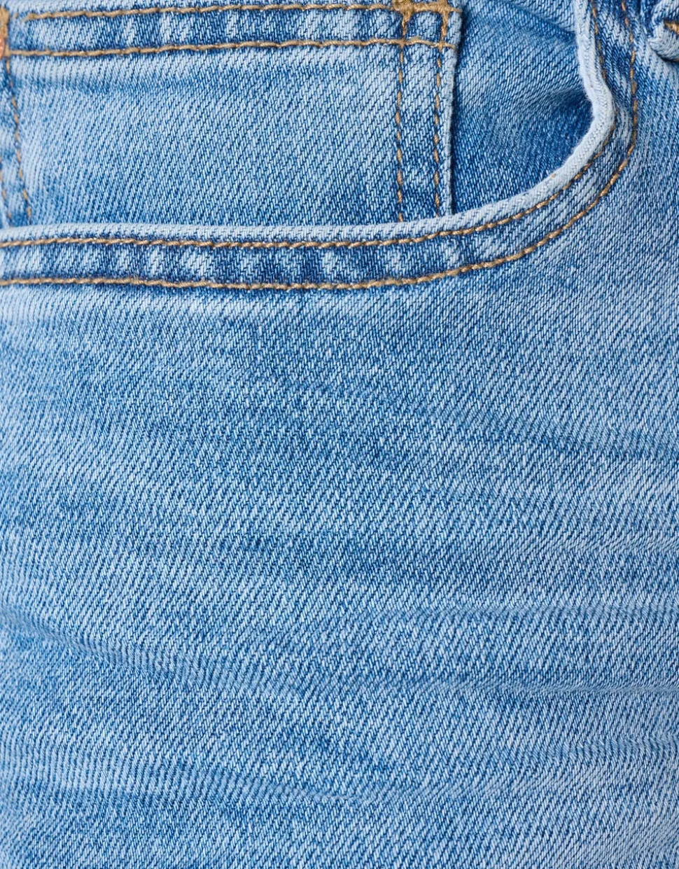 Straight Fit Jeans Bleached L34