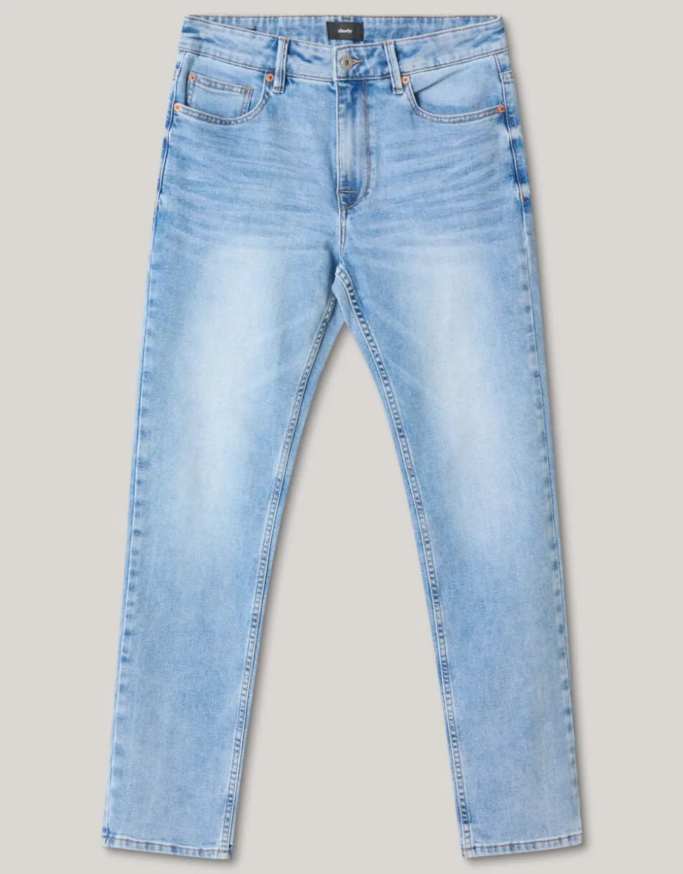 Straight Fit Jeans Bleached L34